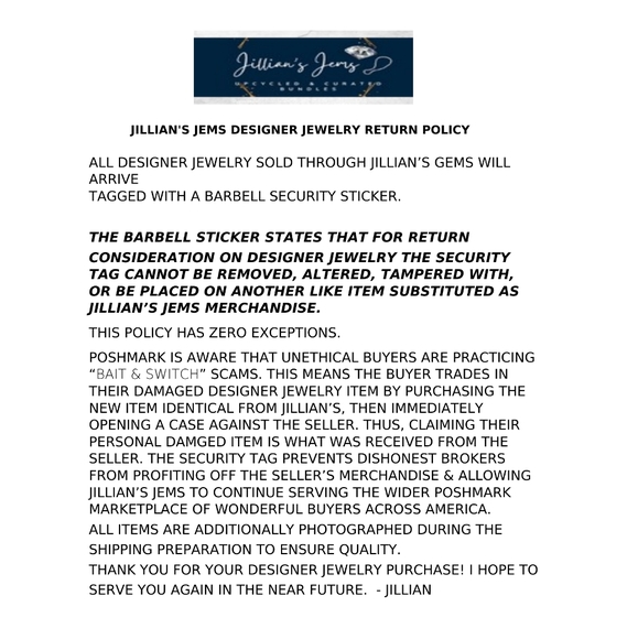 JUICY COUTURE Victorian Blk Heart ๐ค Pend w/ Gold Filigree, Pearls, Rhinestones! - Picture 14 of 14